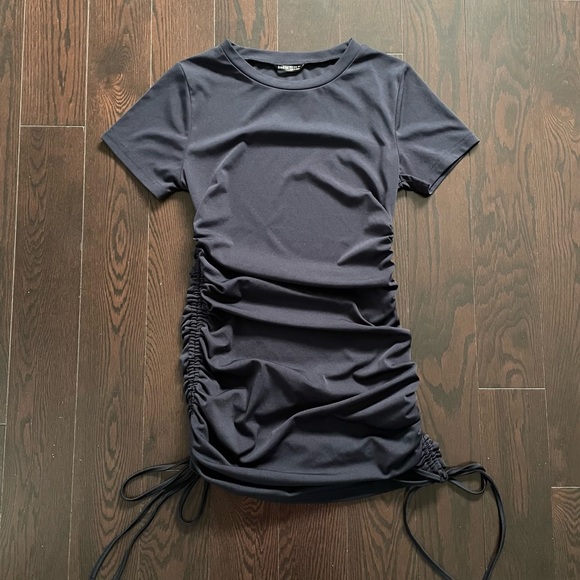 T-shirt Ruched Dress - Picture 3 of 4